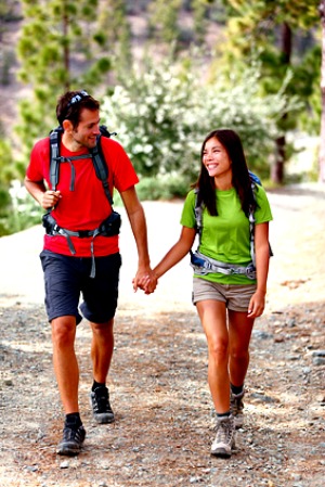 Jacks Peak Couple holding Hands